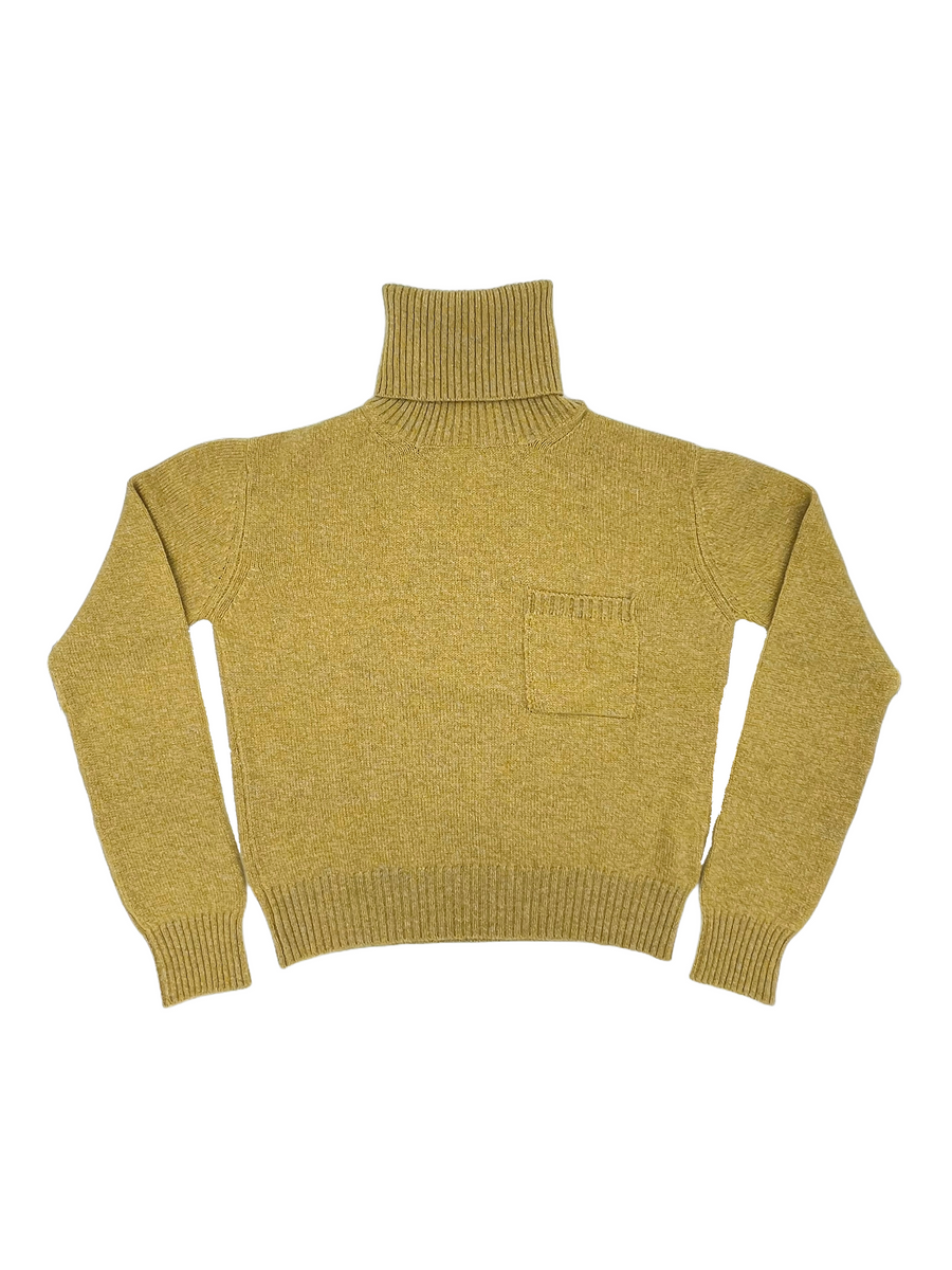 THE ROLLNECK POCKET | YELLOW