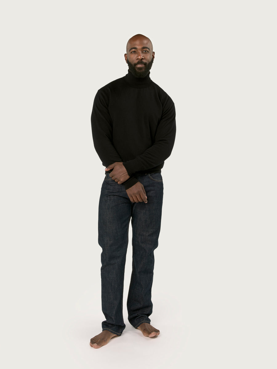 THE CLASSIC ROLLNECK | BLACK