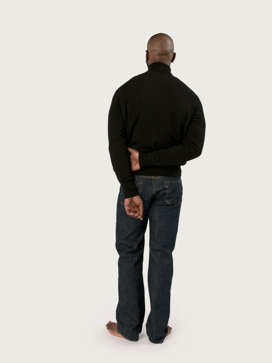 THE CLASSIC ROLLNECK | BLACK