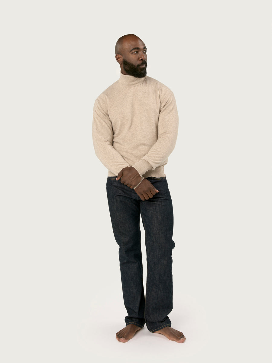 THE CLASSIC ROLLNECK | DARK MEDIUM DYED