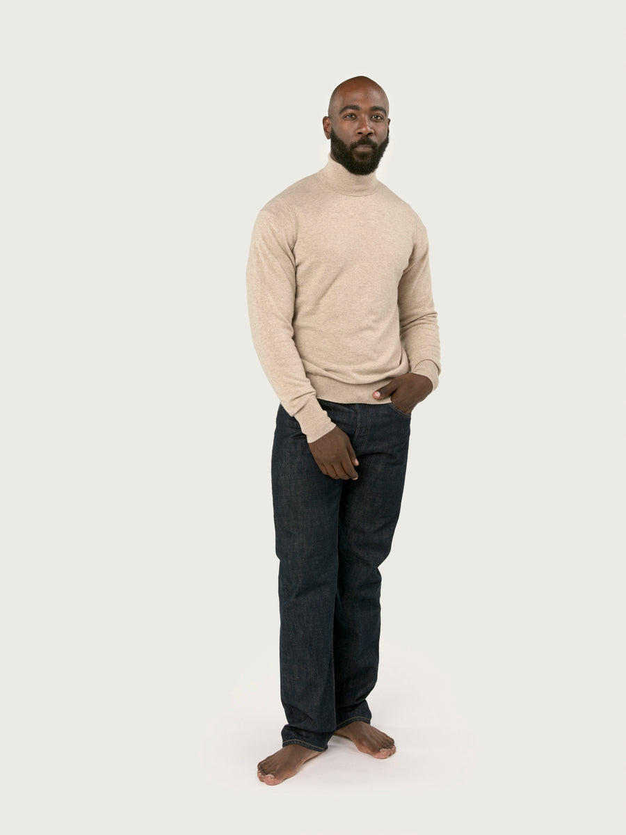 THE CLASSIC ROLLNECK | DARK MEDIUM DYED
