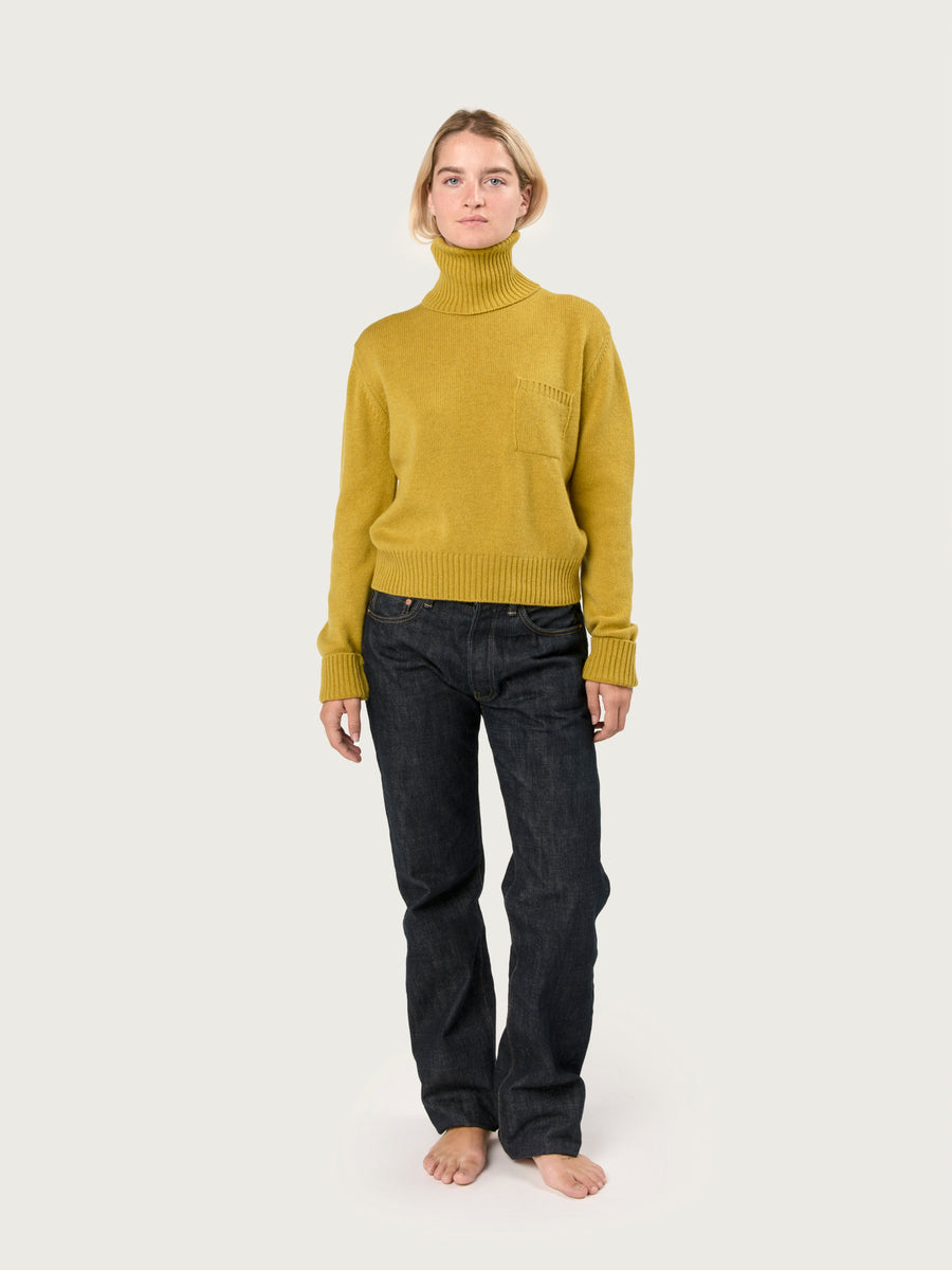 THE ROLLNECK POCKET | GOLD DUST