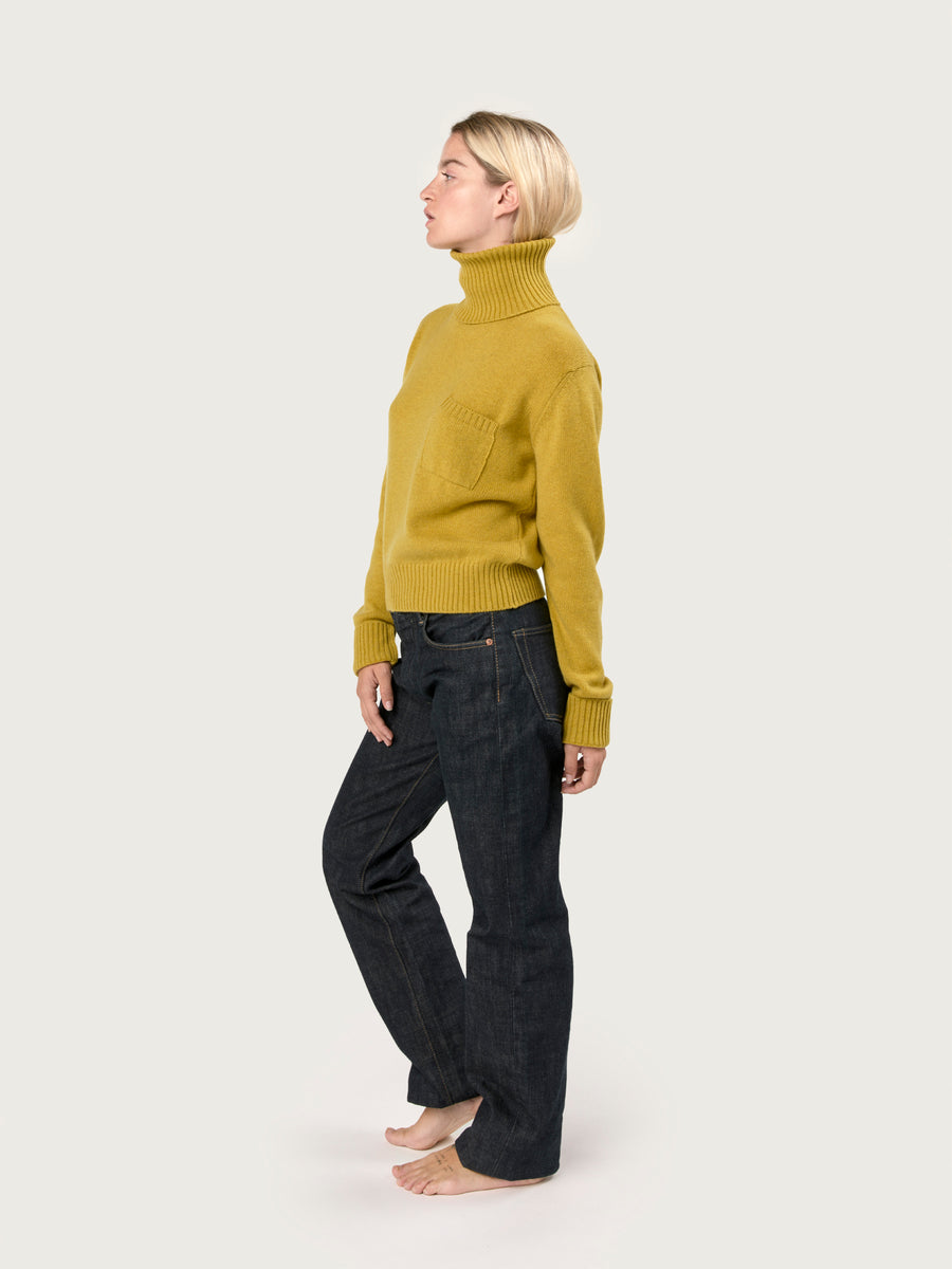 THE ROLLNECK POCKET | GOLD DUST