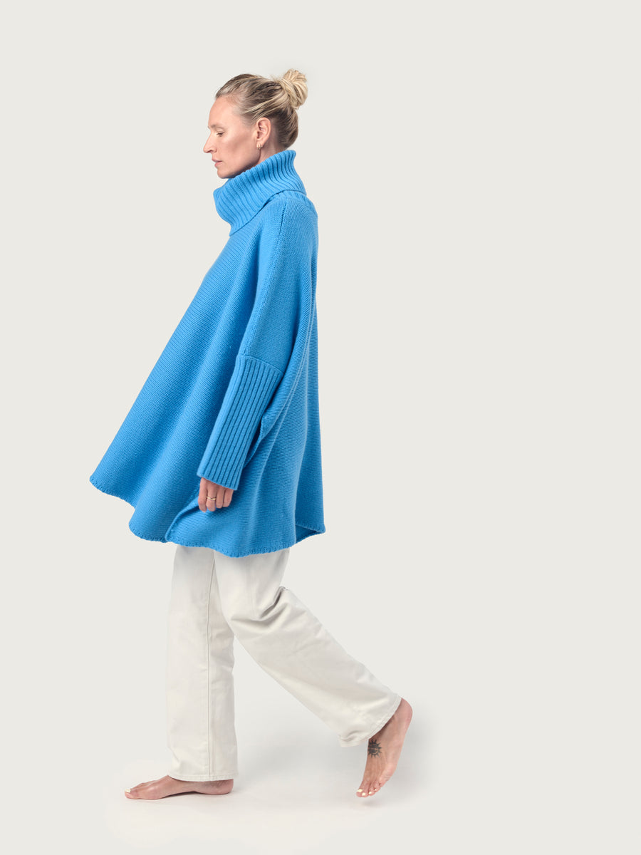 THE 12 PLY ROLLNECK PONCHO | Azores