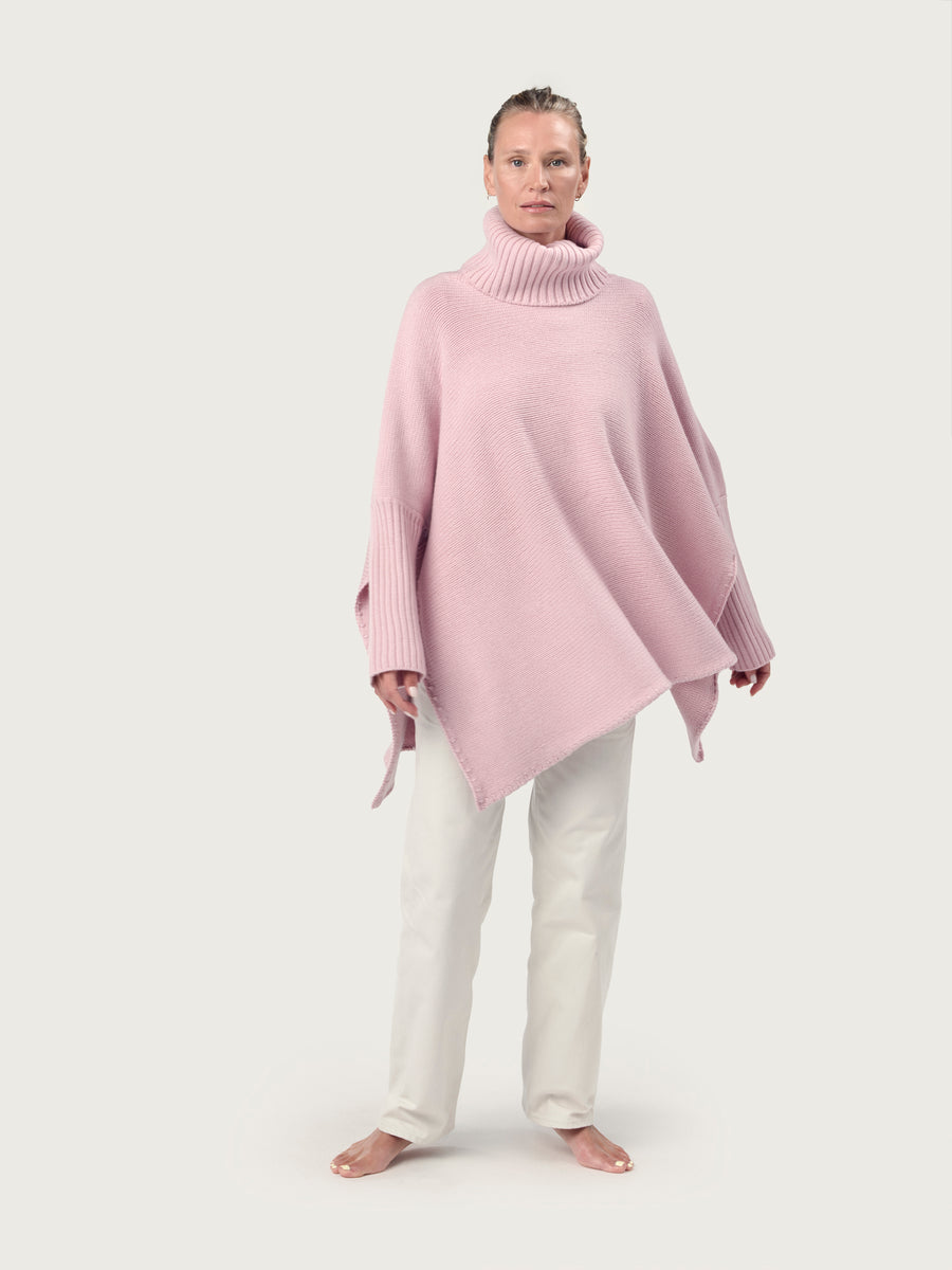 THE 12 PLY ROLLNECK PONCHO | Glamour