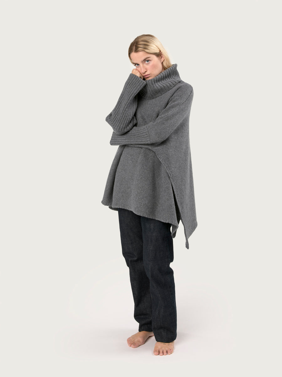 THE 12 PLY ROLLNECK PONCHO | SMOG