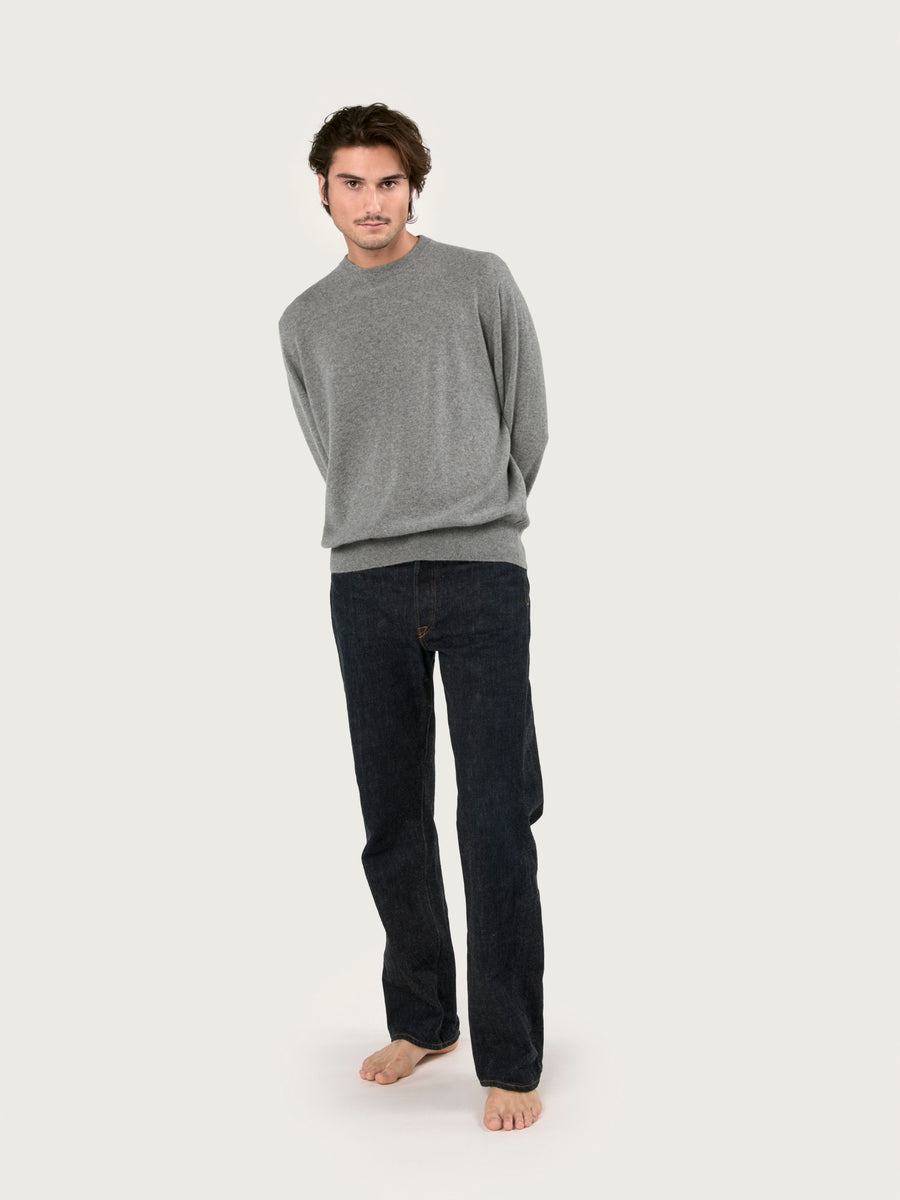 THE RUDY SWEATER | GREY FLANNEL