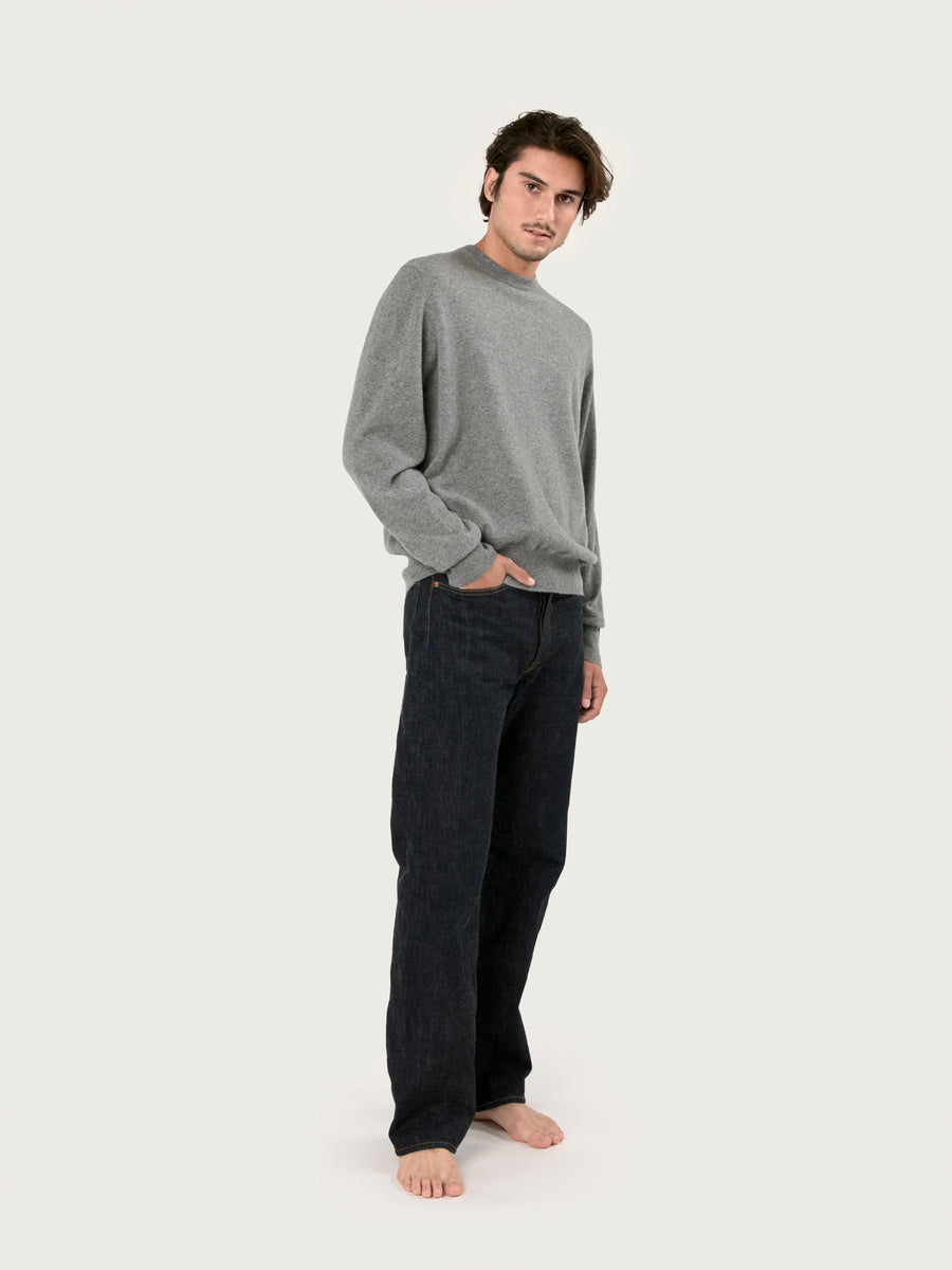 THE RUDY SWEATER | GREY FLANNEL