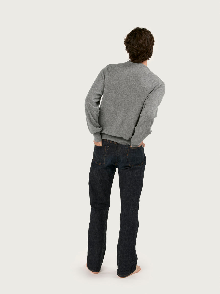 THE RUDY SWEATER | GREY FLANNEL