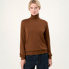 THE SUPER LIGHT ROLLNECK SWEATER | NUT BRITTLE