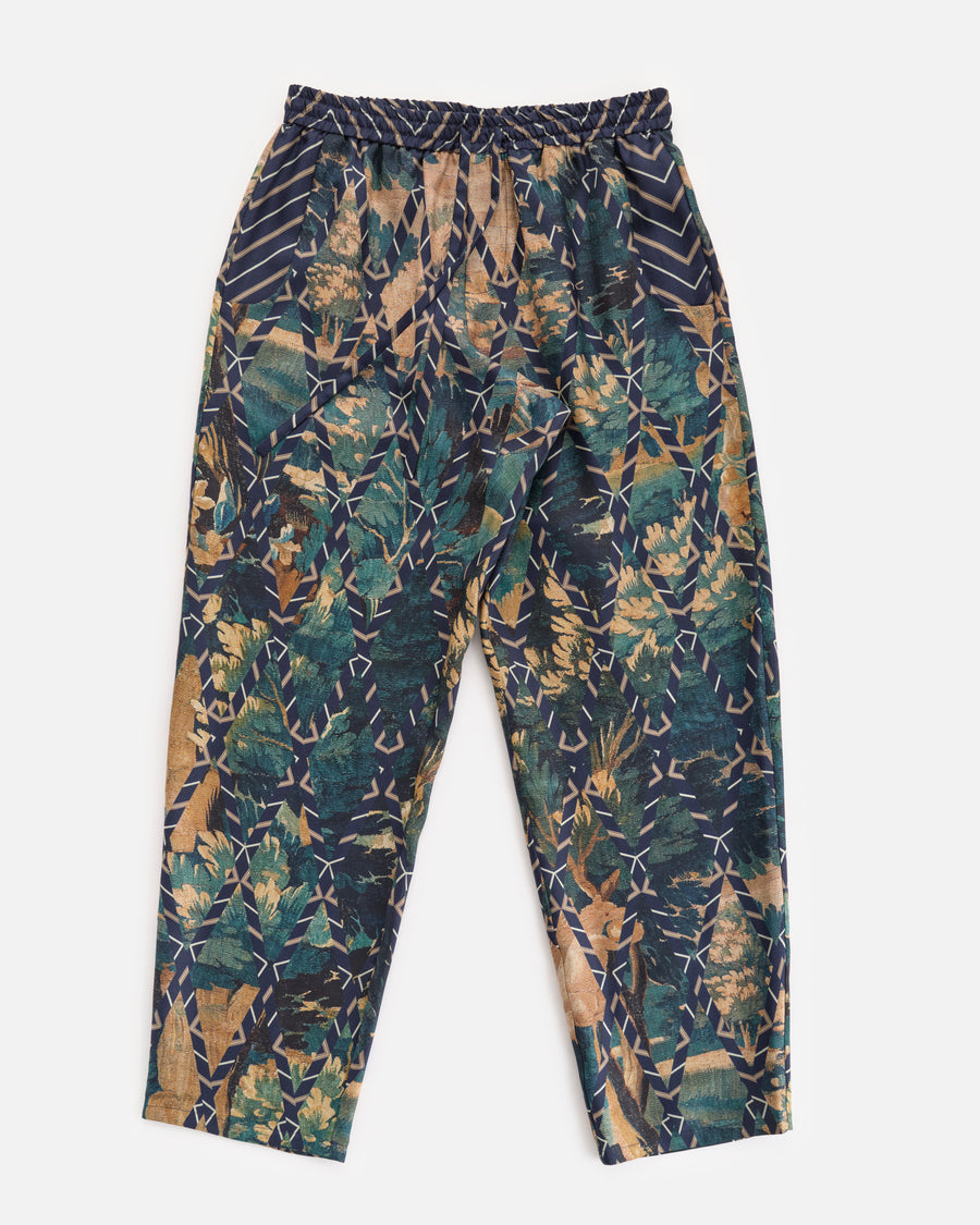 THE SILK PANT | Forest