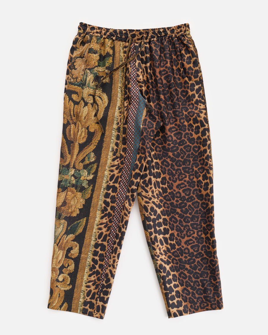 THE SILK PANT | Leopard