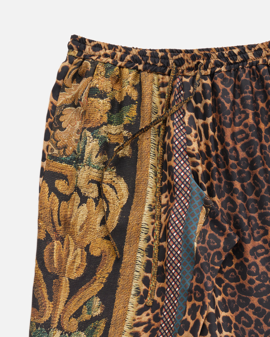 THE SILK PANT | Leopard