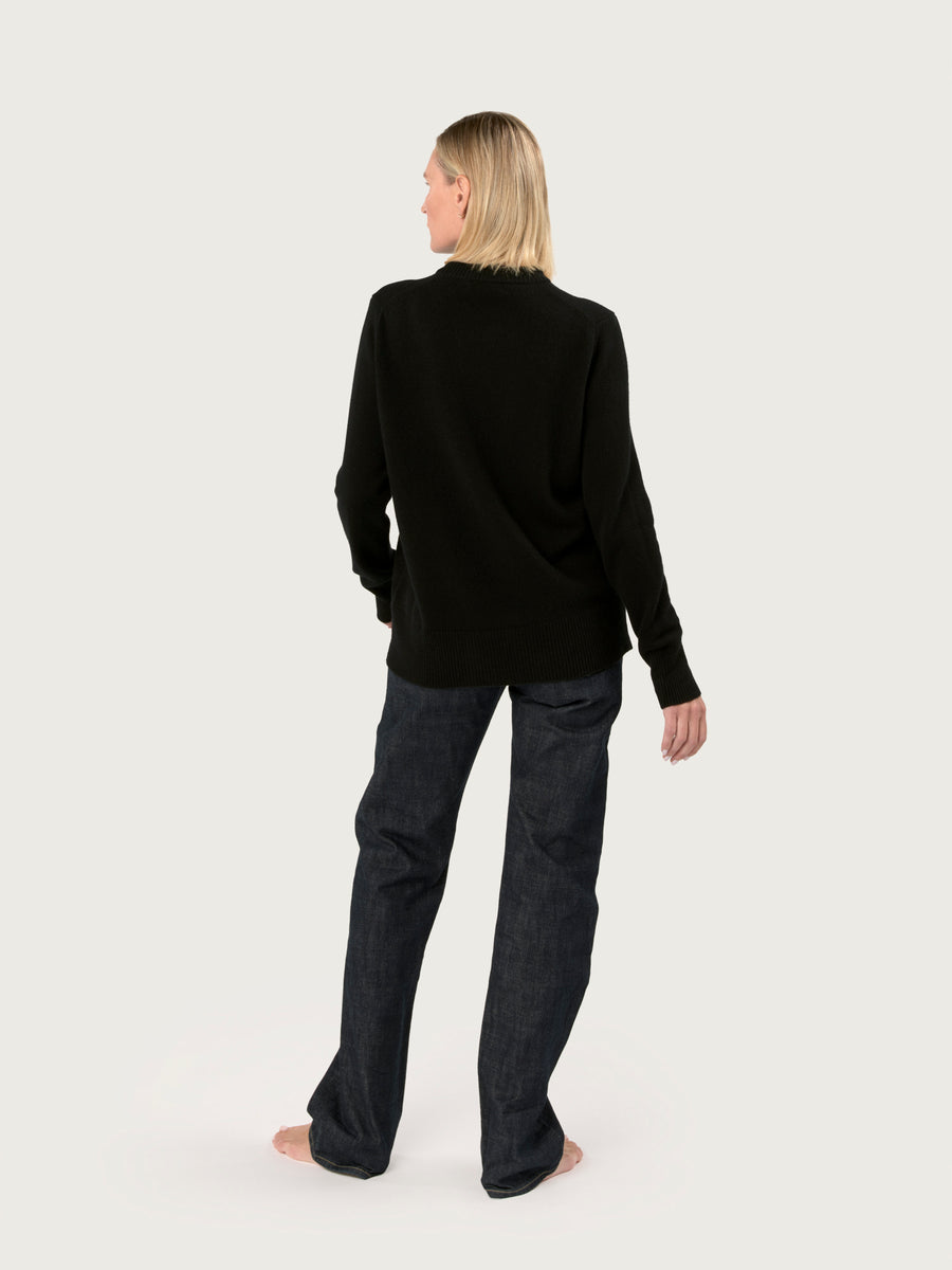 THE TATIANA CREWNECK | BLACK