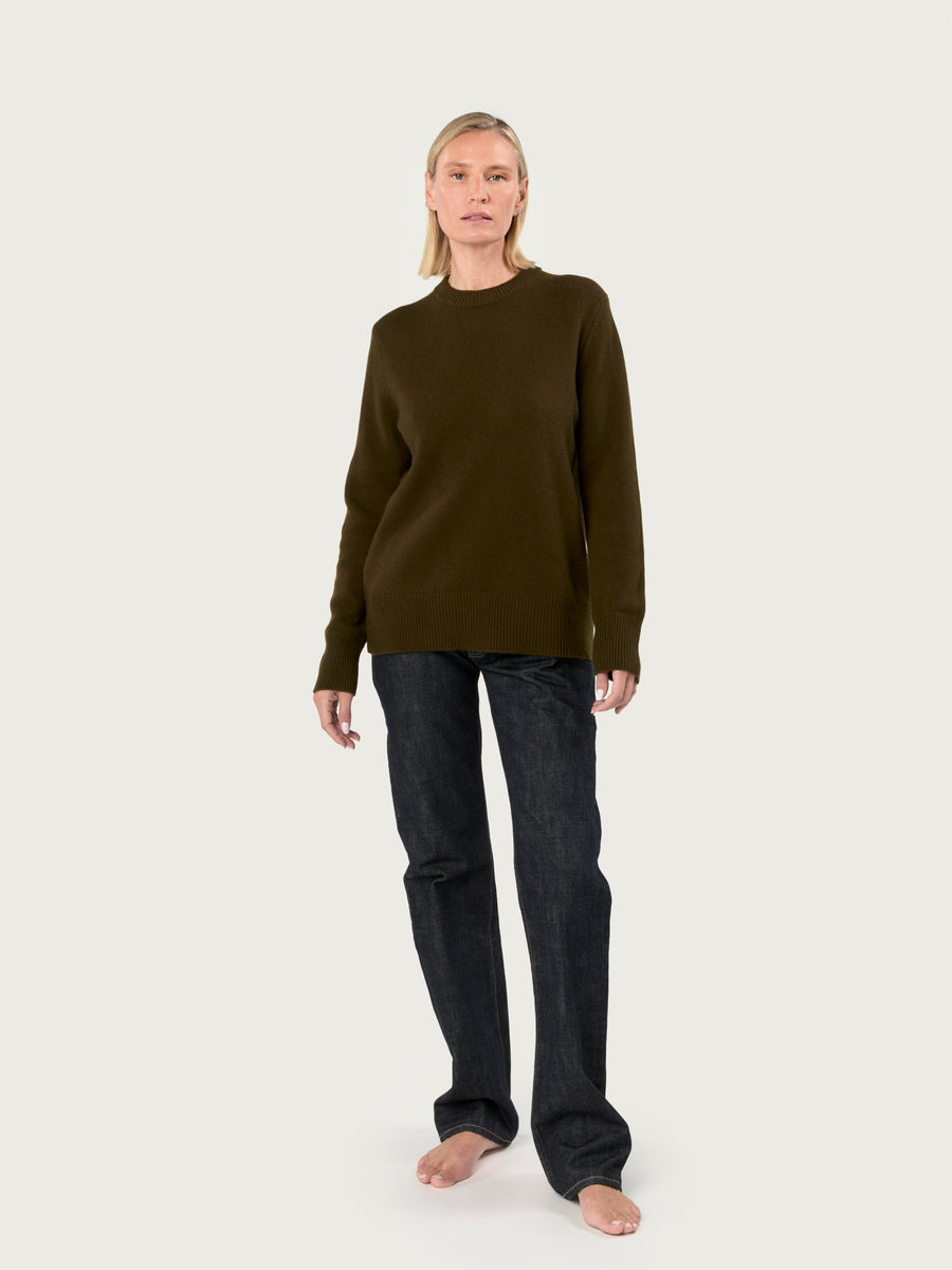 THE TATIANA CREWNECK | MILITARY