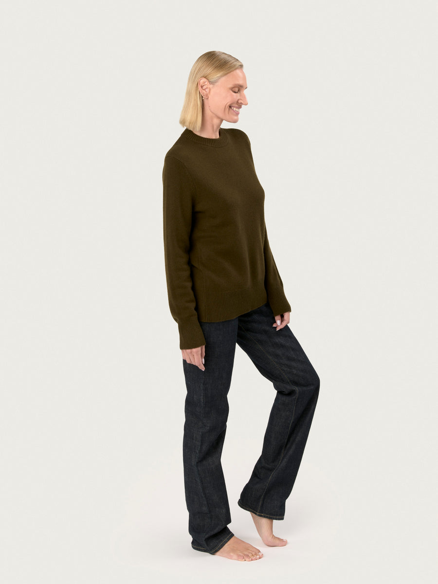 THE TATIANA CREWNECK | MILITARY