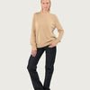 THE TATIANA CREWNECK | SANDSTONE