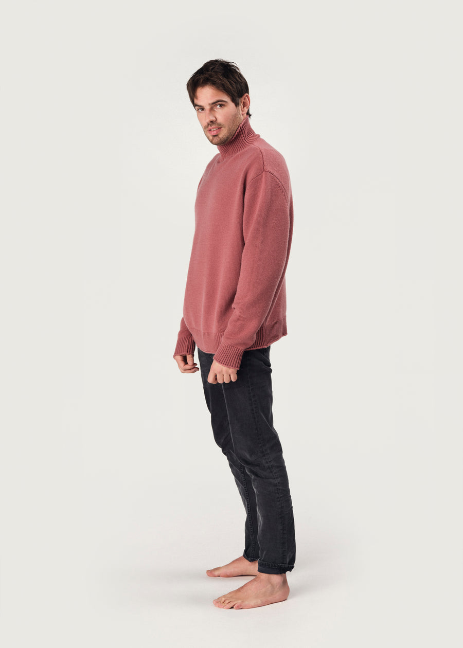 THE MEN'S NICO ROLLNECK | DESERT ROSE