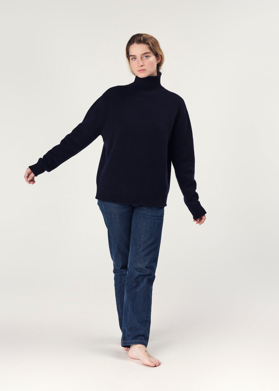 THE NICO ROLLNECK | NAVY