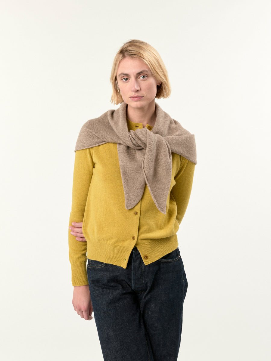 THE GRACE SCARF | DARK NATURAL