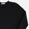 THE 6 PLY CREWNECK TUNIC | Black