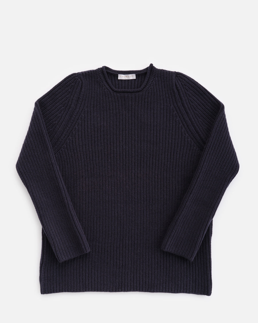 THE 6 PLY CREWNECK TUNIC | Navy