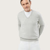V NECK CLASSIC | Earl Grey