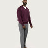 THE 4PLY V-NECK | CASSIS