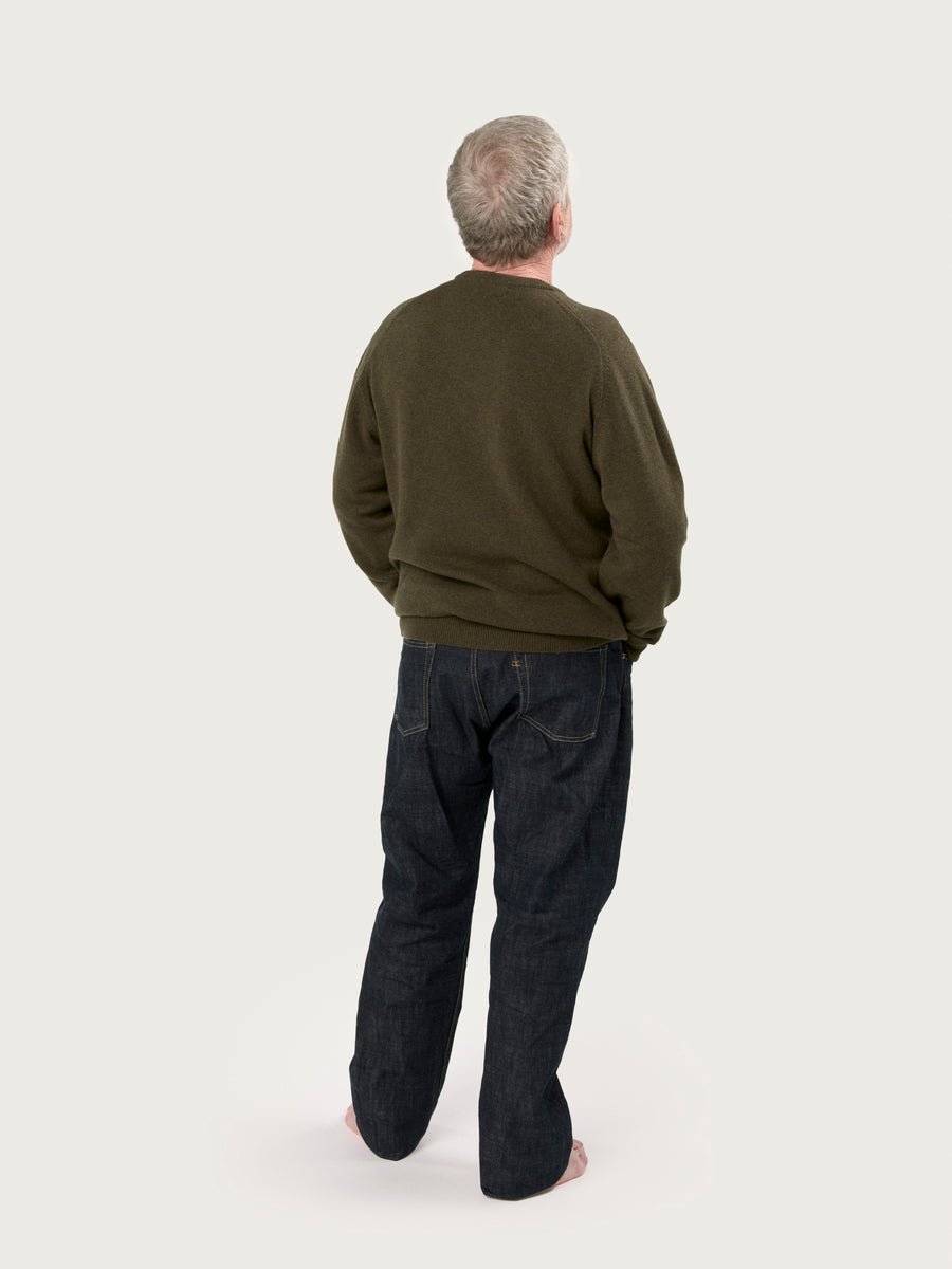 THE 4PLY V-NECK | LODEN