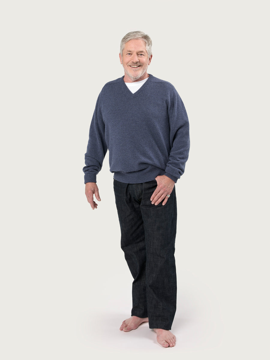 THE 4PLY V-NECK | SELVEDGE
