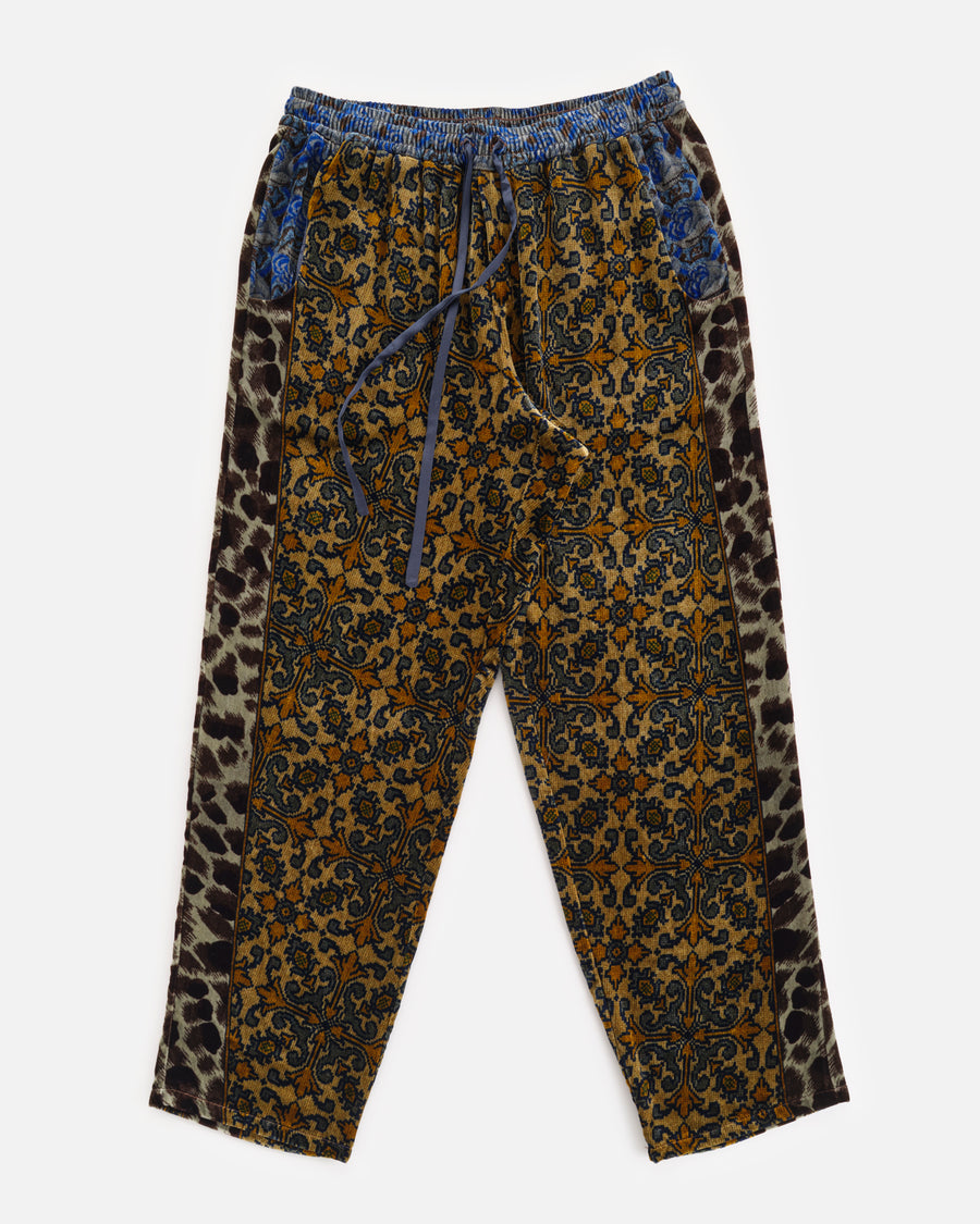 THE VELVET PANT | Gold Fresco