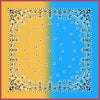THE COTTON VOILE BANDANA | OMBRE YELLOW
