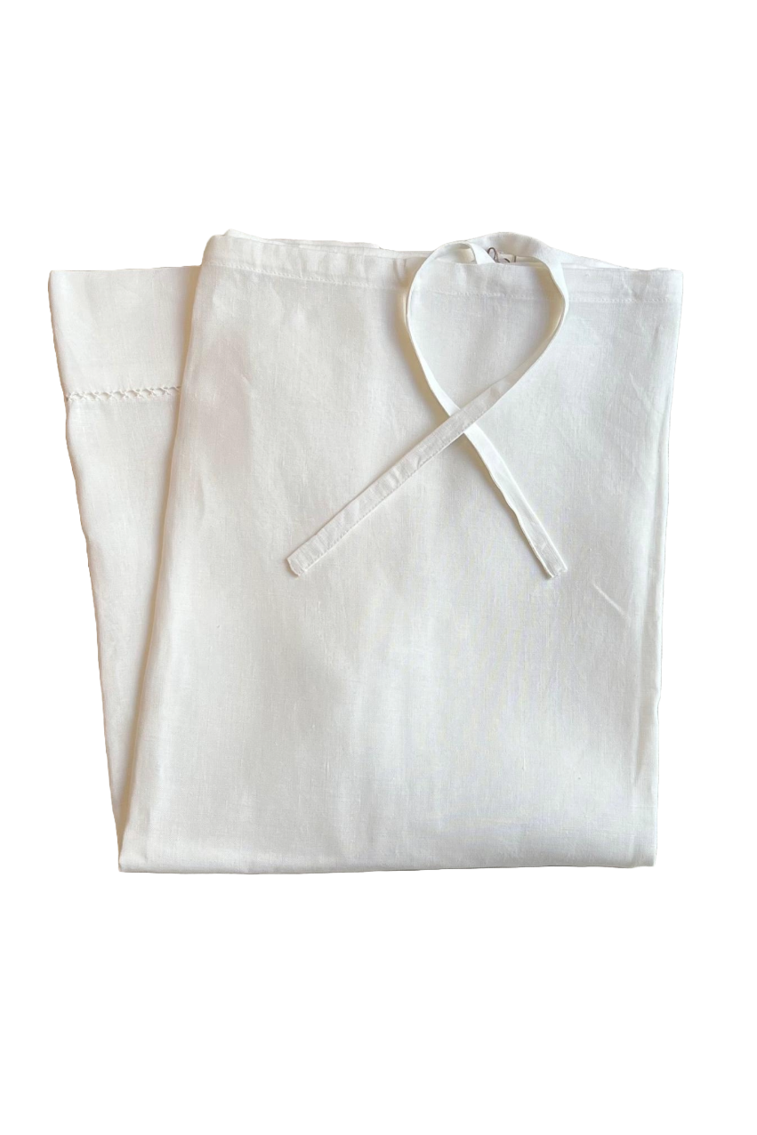 THE LINEN SKIRT | Ecru