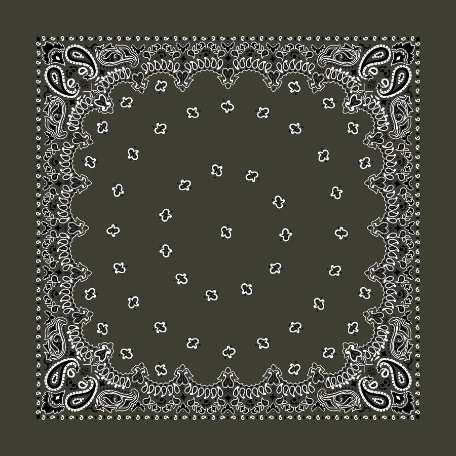 WOOL BANDANA | MILITARY