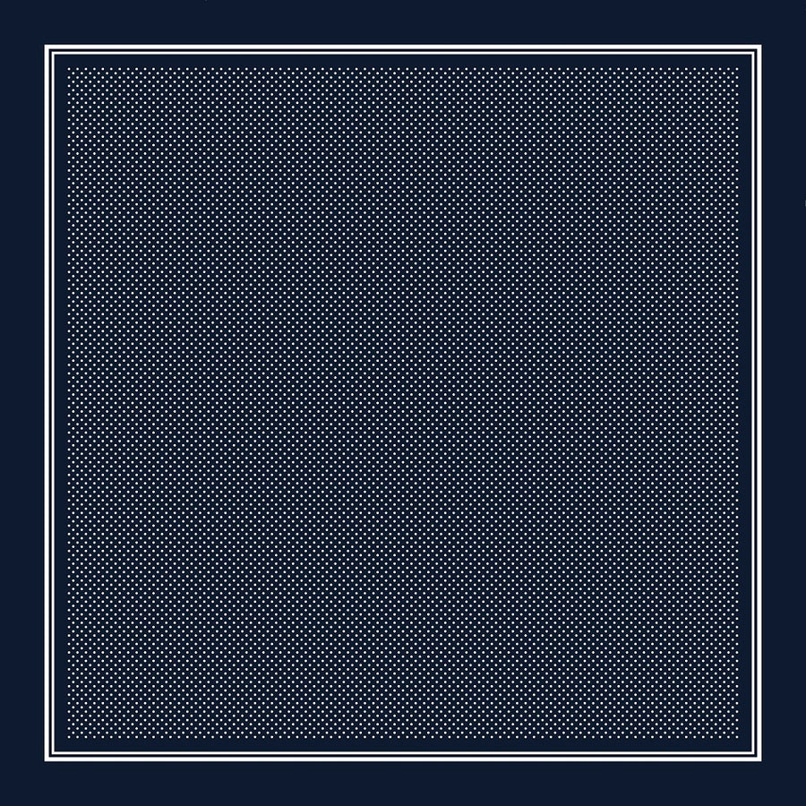 POLKA DOT BANDANA | NAVY