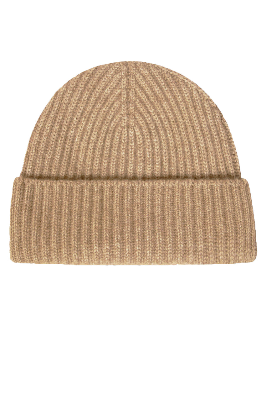 THE CLASSIC RIBBED BEANIE | Pecan