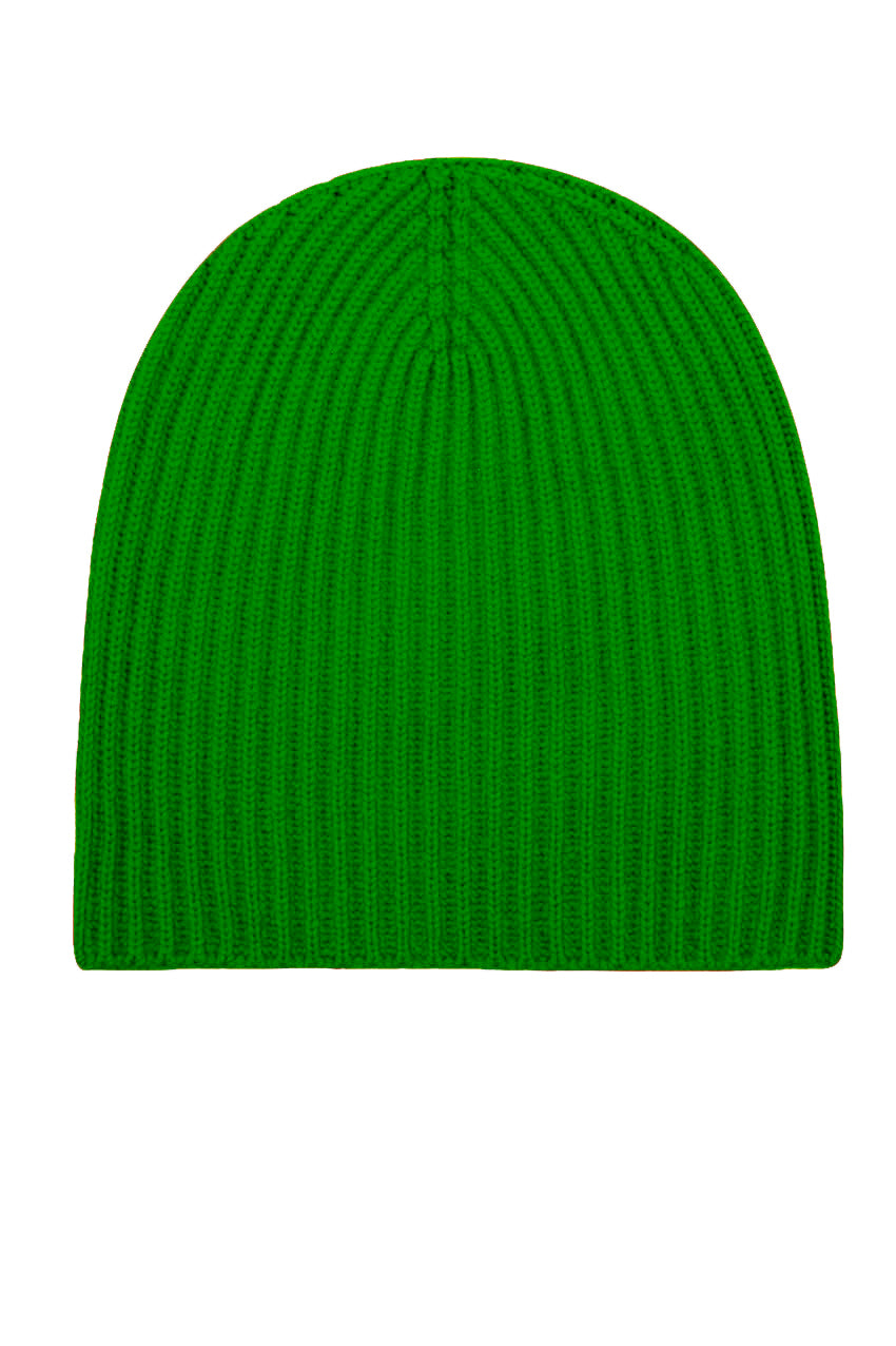 THE CLASSIC RIBBED BEANIE | Bright Green
